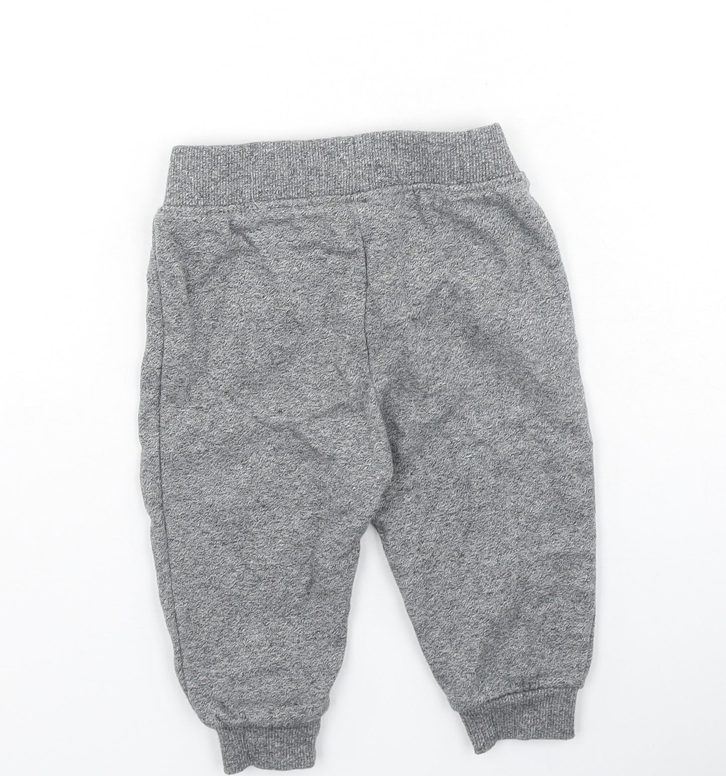 Primark Boys Grey  Cotton Jogger Leggings Size 9-12 Months
