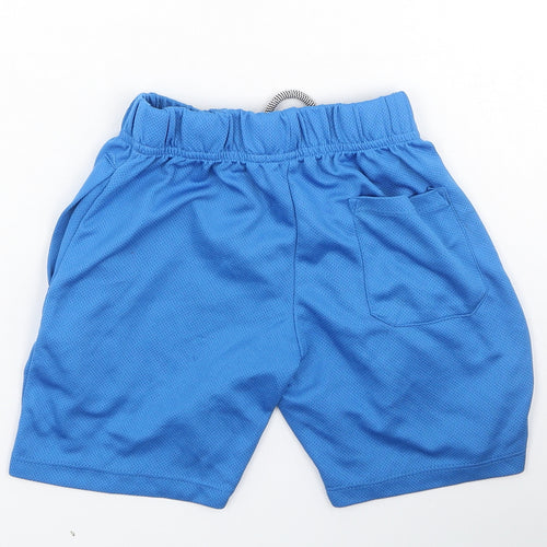Pep & Co Boys Blue  Polyester Sweat Shorts Size 5-6 Years  Regular