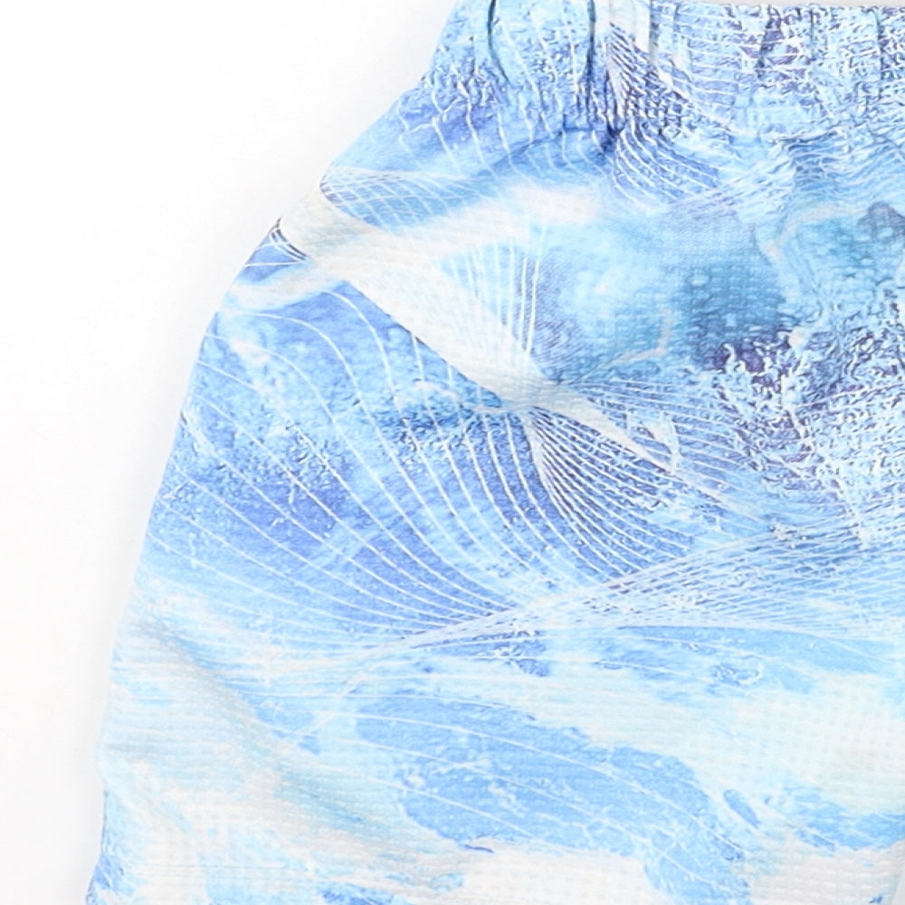 Pep & Co Boys Blue  Polyester Sweat Shorts Size 6-7 Years  Regular
