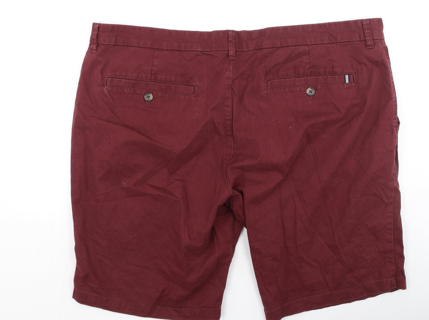 F&F Mens Pink  Cotton Chino Shorts Size 44 in L10 in Regular