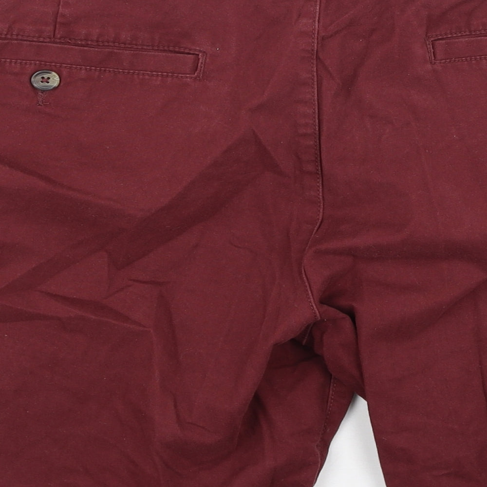 F&F Mens Pink  Cotton Chino Shorts Size 44 in L10 in Regular