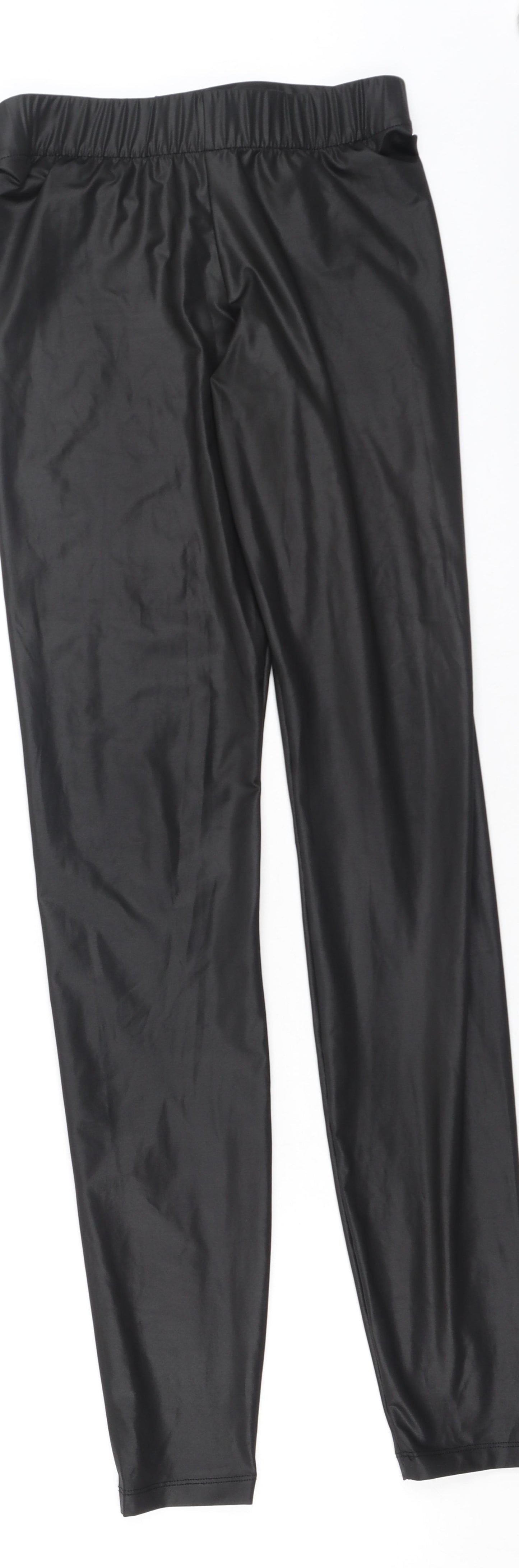Noisy may Womens Black  Polyester Jegging Leggings Size S L32 in