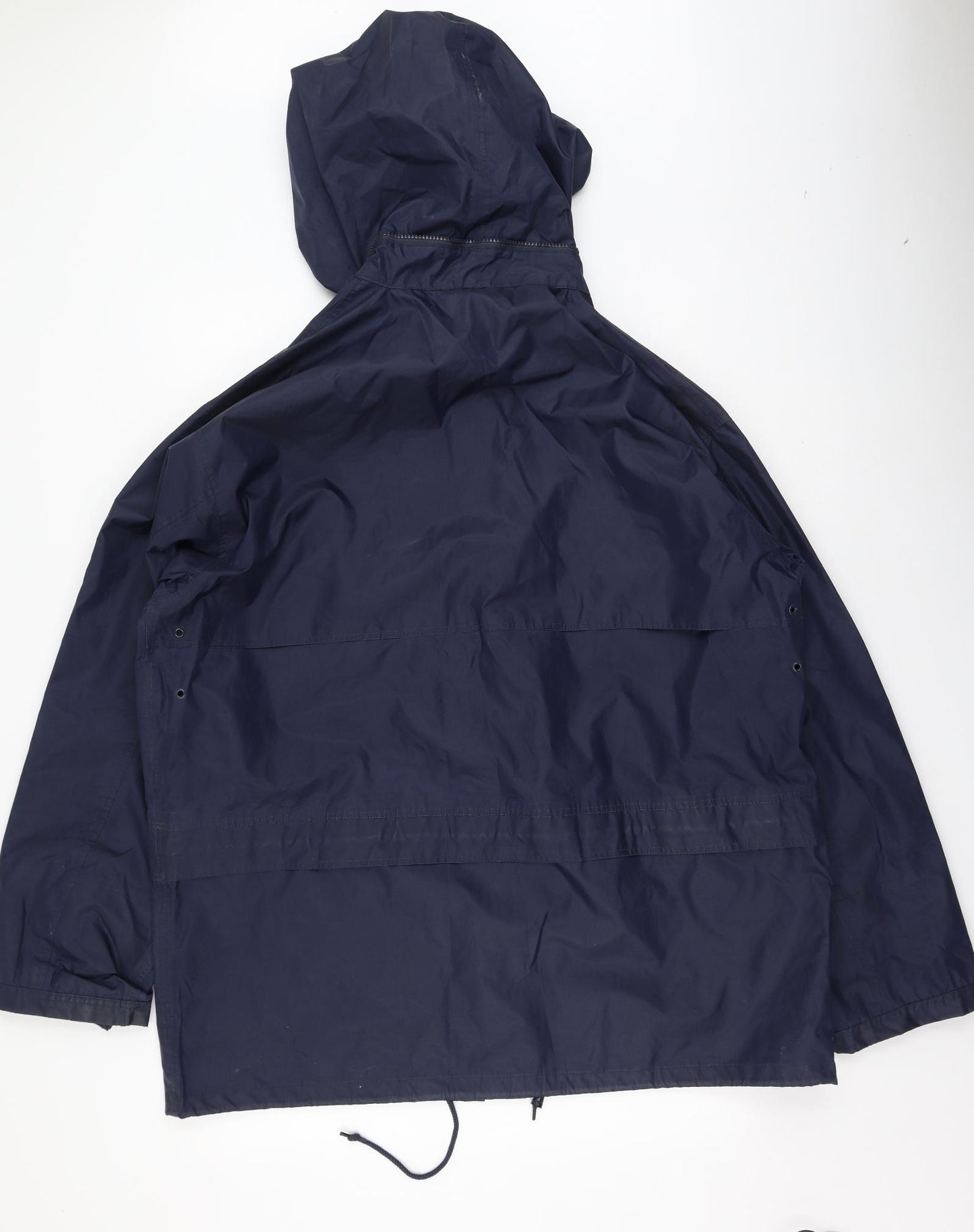 Harvey James Mens Blue   Rain Coat Coat Size XL   - `