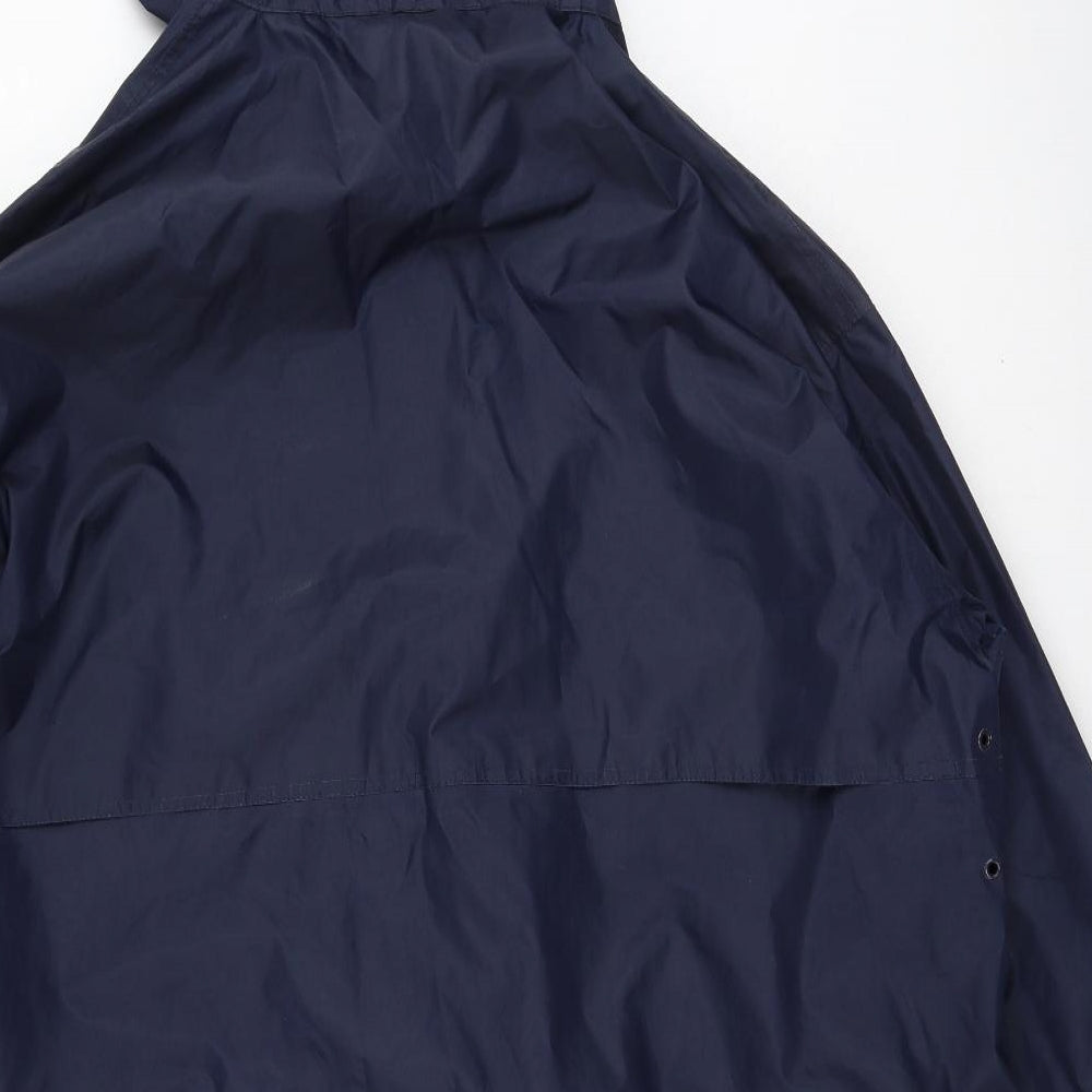 Harvey James Mens Blue   Rain Coat Coat Size XL   - `