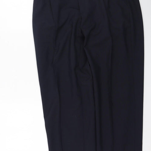 modern classics Womens Black  Cotton Trousers  Size 38 L32 in Regular