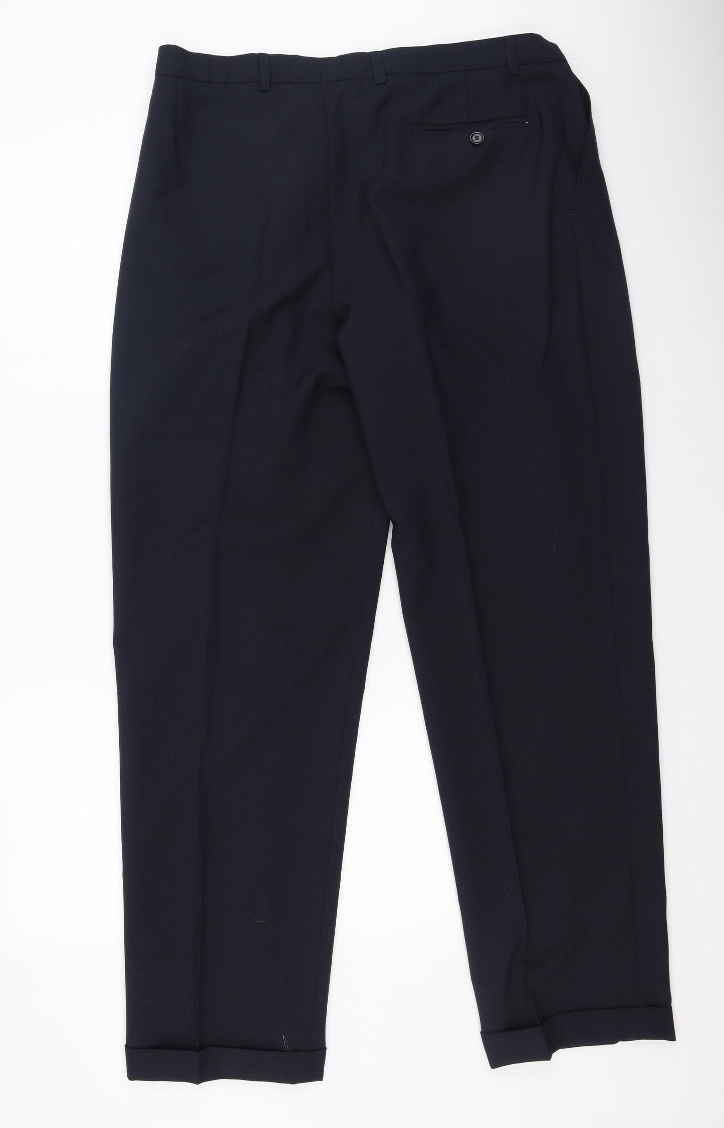 modern classics Womens Black  Cotton Trousers  Size 38 L32 in Regular