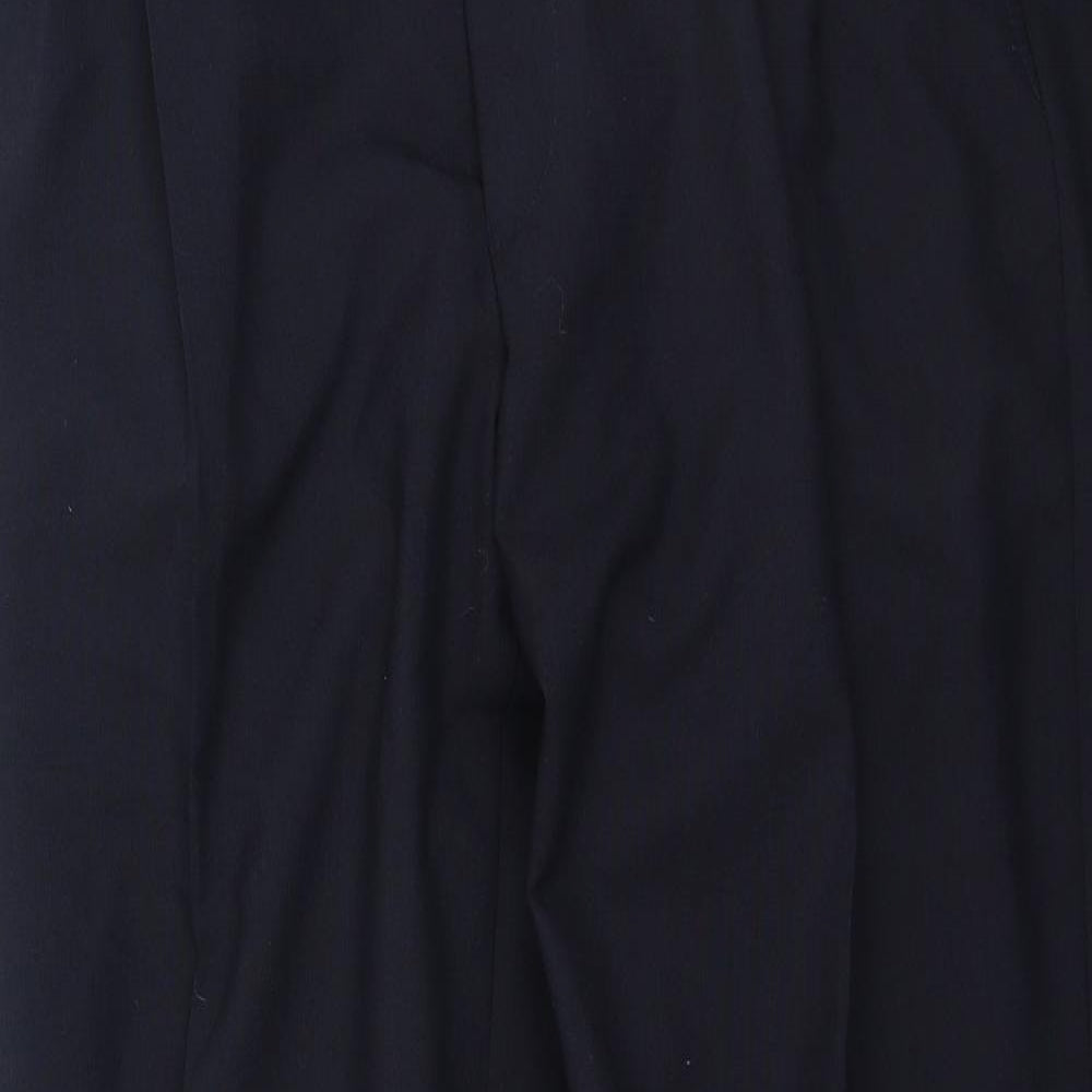 modern classics Womens Black  Cotton Trousers  Size 38 L32 in Regular