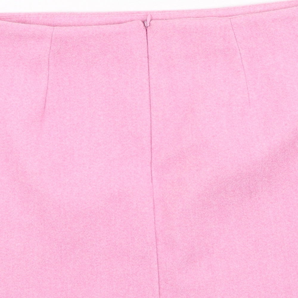 Primark  Womens Pink  Polyester Mini Skirt Size 12