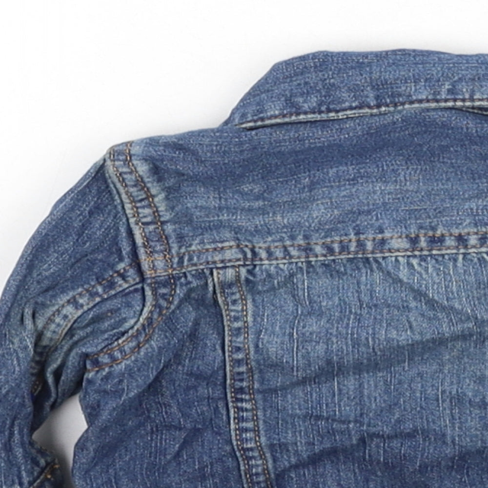 Gap  Girls Blue   Basic Jacket Jacket Size 0-3 Months
