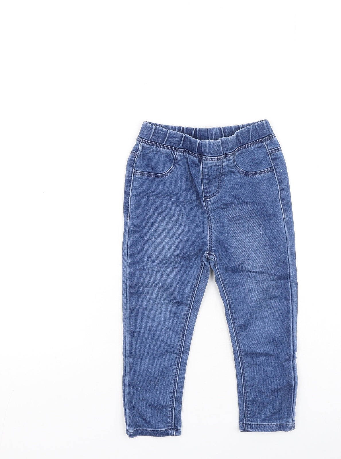 Dunnes Stores Girls Blue  Cotton Jegging Jeans Size 2-3 Years  Regular