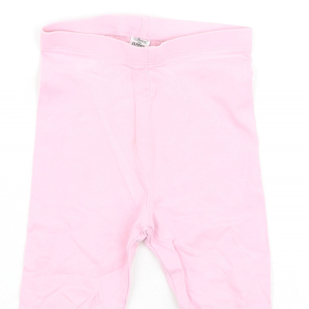 Dunnes Stores Girls Pink  Cotton Jegging Jeans Size 2-3 Years  Regular
