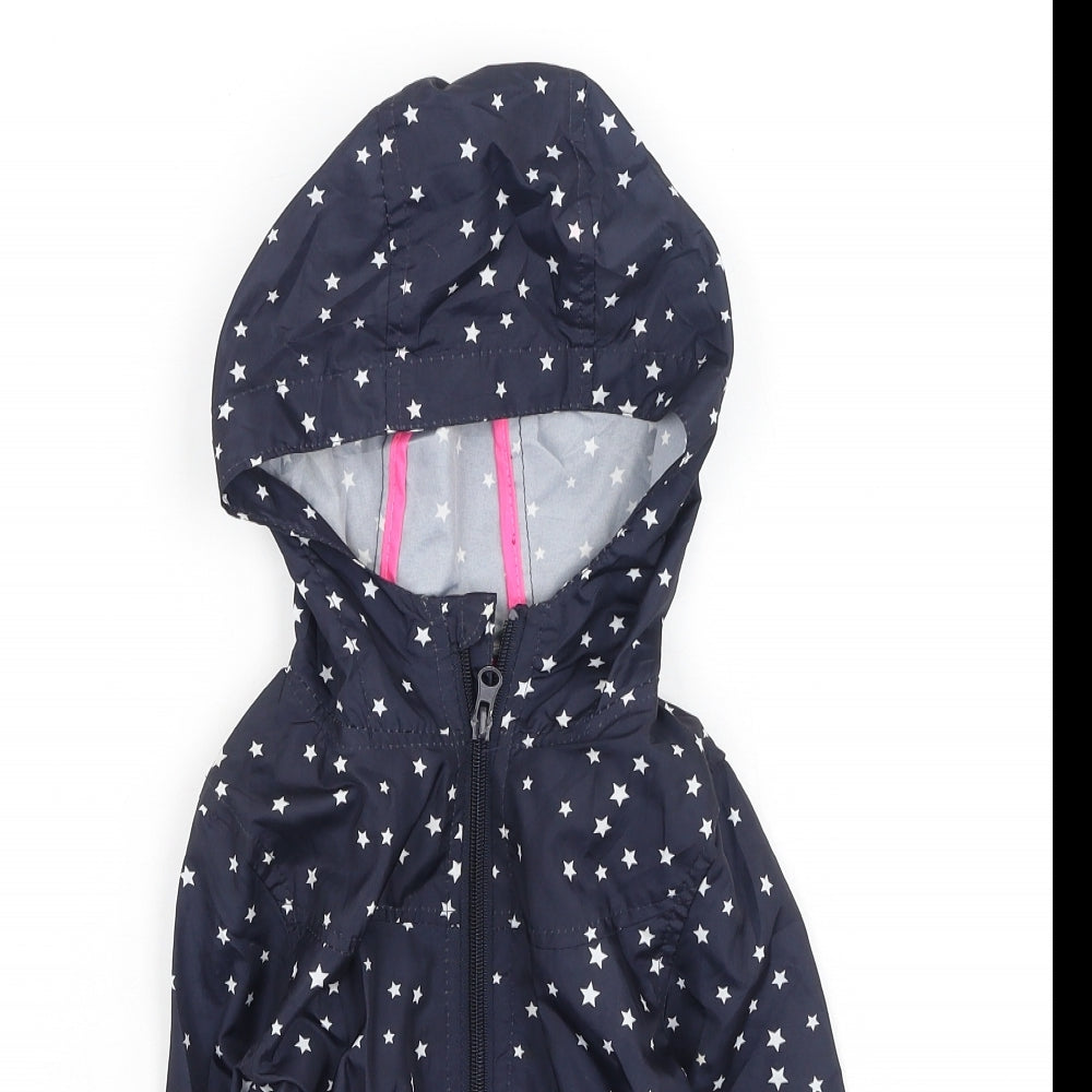 Young Dimension Girls Blue   Rain Coat Coat Size 3-4 Years