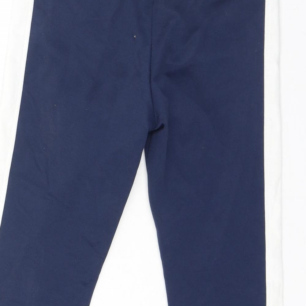 Marks and Spencer Boys Blue  Polyester Jogger Trousers Size 6-7 Years  Regular