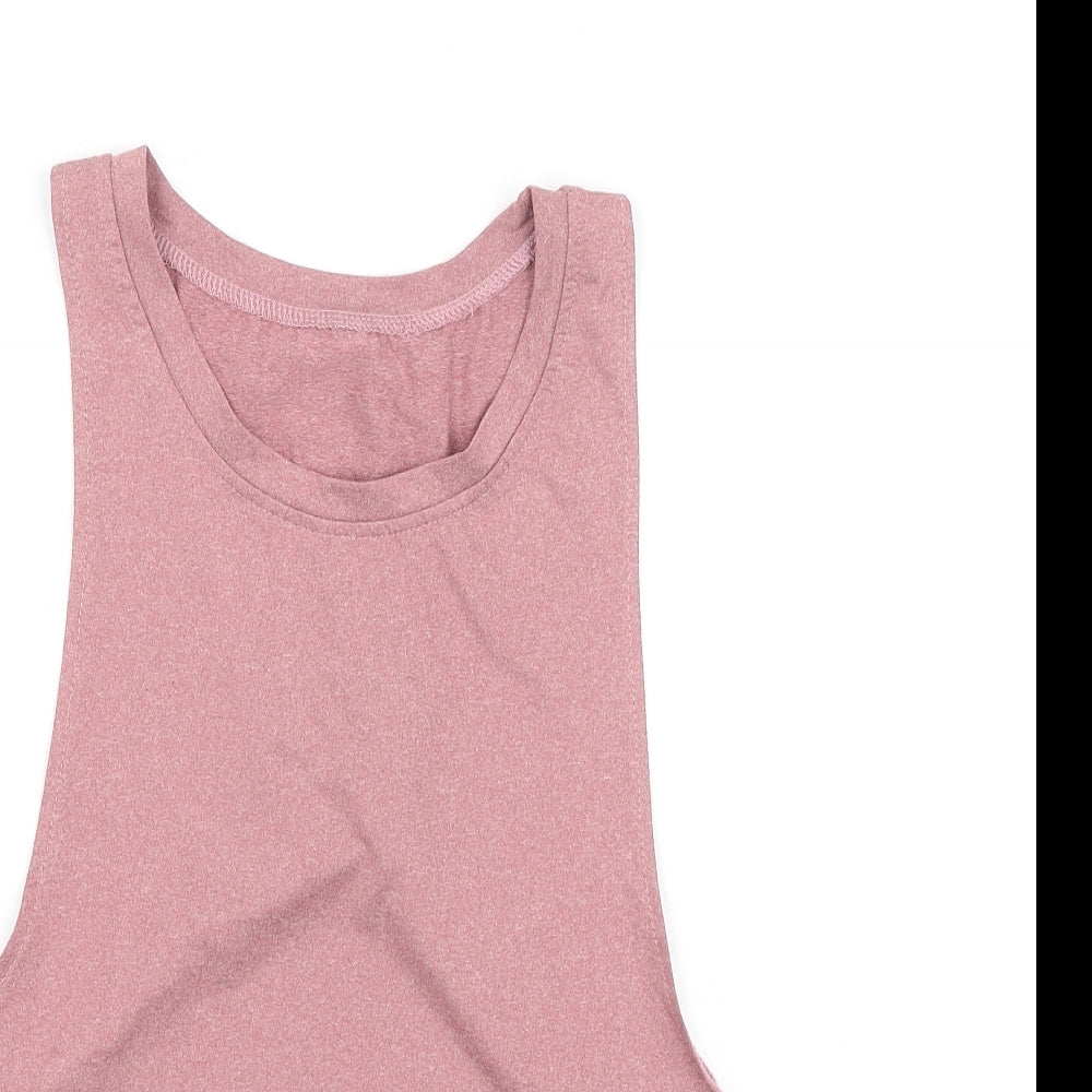 SheIn Womens Purple  Cotton Camisole Tank Size S Round Neck