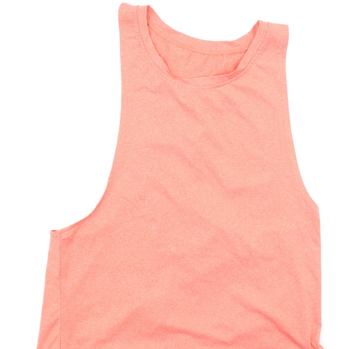 SheIn Womens Pink  Cotton Camisole Tank Size S Round Neck