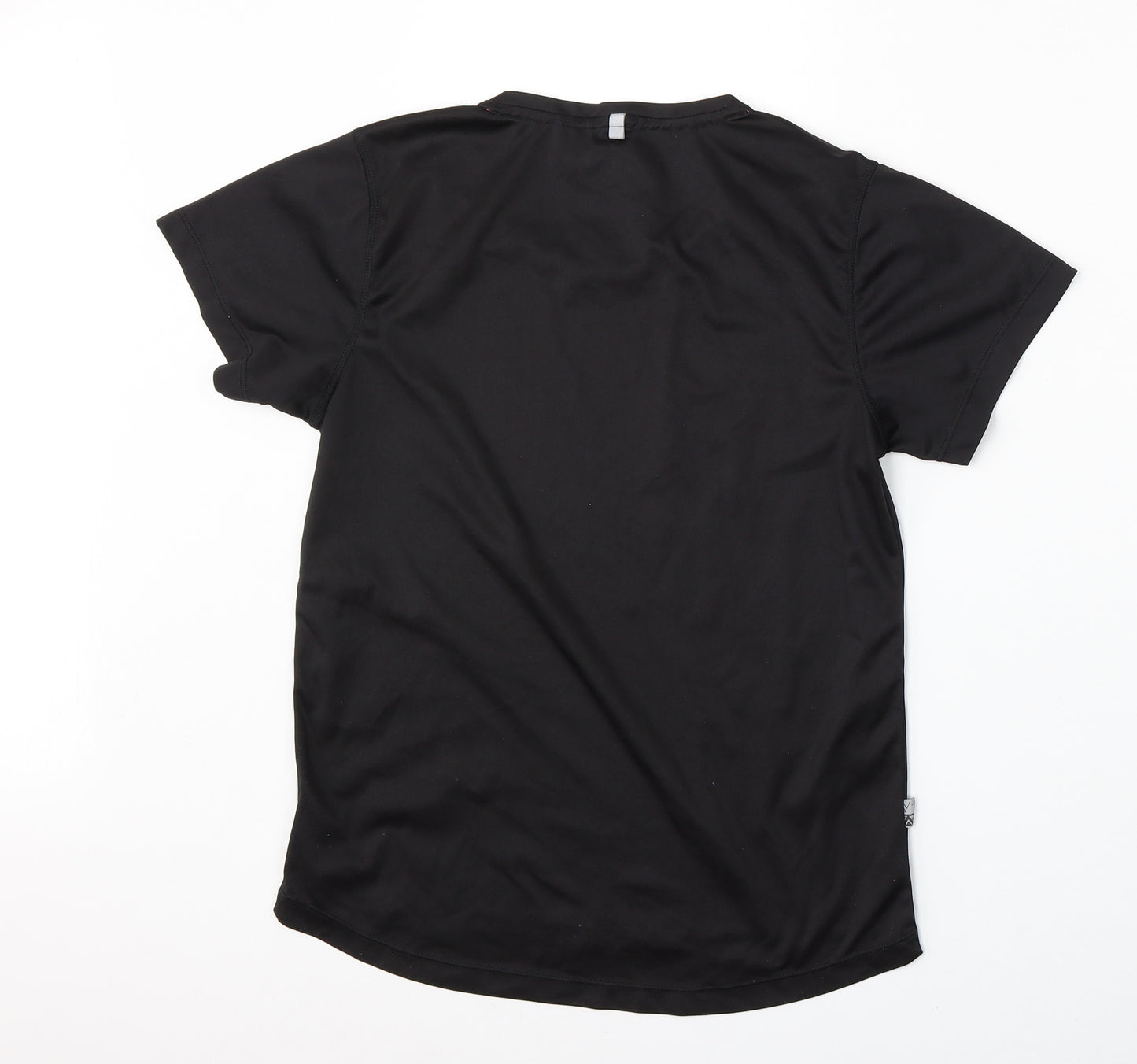 Karrimor Womens Black  Polyester Basic T-Shirt Size M Round Neck