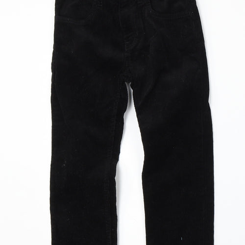 L.O.G.G  Girls Black  Cotton Chino Trousers Size 7 Years  Regular