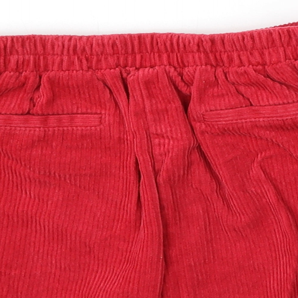Nutmeg Girls Red  Cotton A-Line Skort Size 6-7 Years  Regular