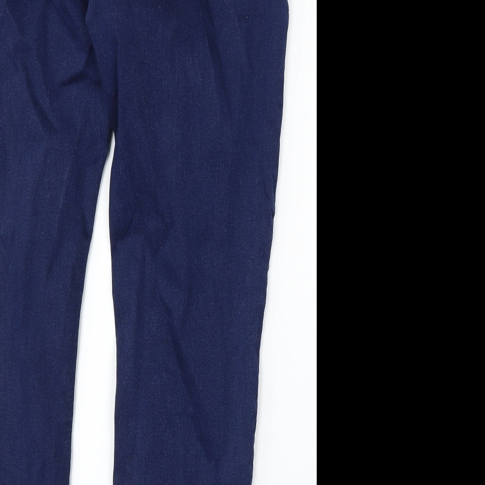 George Womens Blue  Cotton Straight Jeans Size 22 L29 in Regular