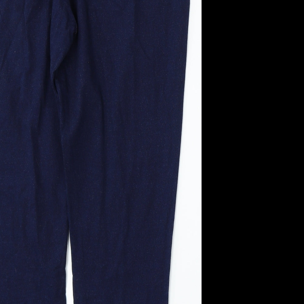 George Womens Blue  Cotton Straight Jeans Size 20 L29 in Regular