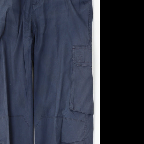 Regatta Mens Blue  Polyester Cargo Trousers Size 36 L31 in Regular