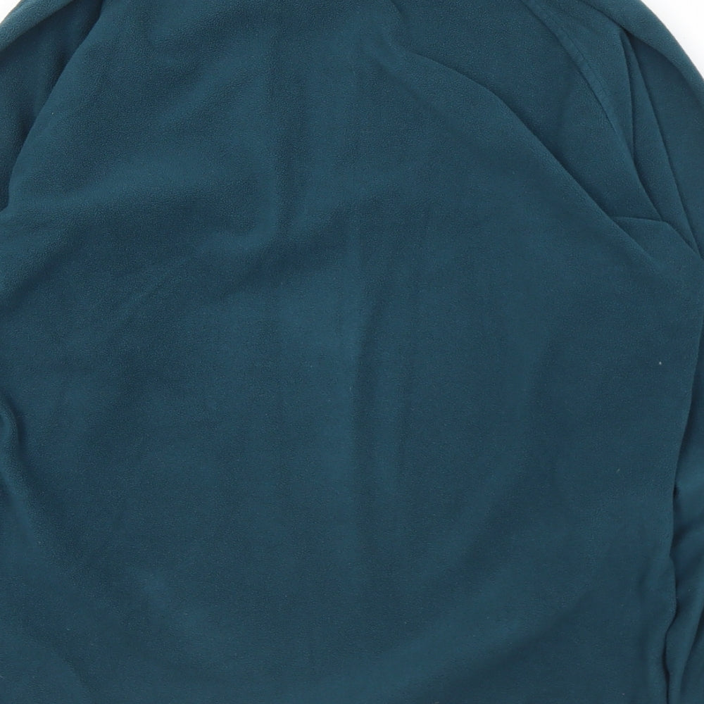 Craghoppers Womens Green Collared  Polyester Pullover Jumper Size 10