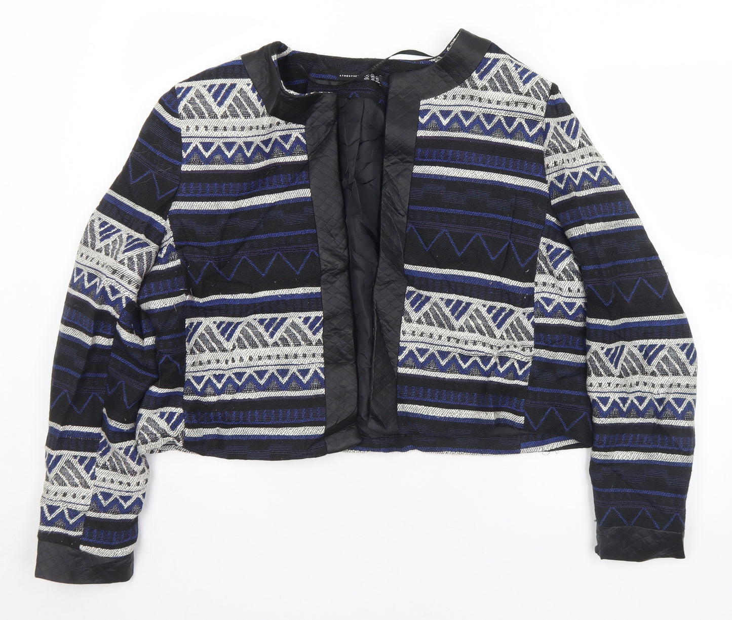 Atmosphere Womens Multicoloured Geometric  Jacket  Size 18