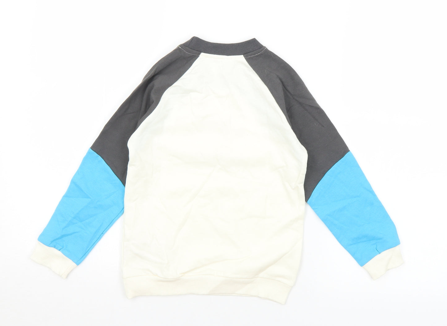 Studio Boys Multicoloured  Cotton Pullover Sweatshirt Size 5-6 Years   - Slogan