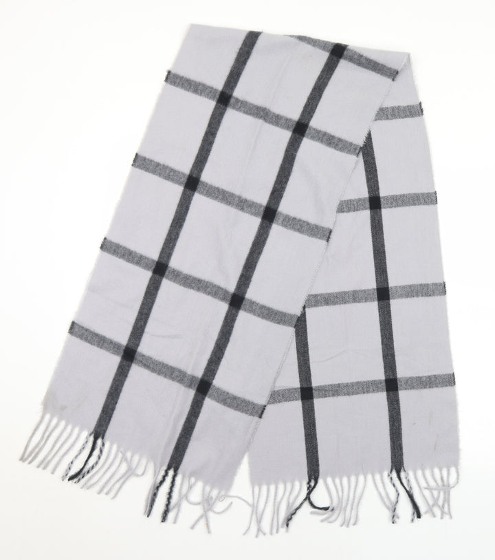 Avon Womens Green Plaid Polyester  Scarf
