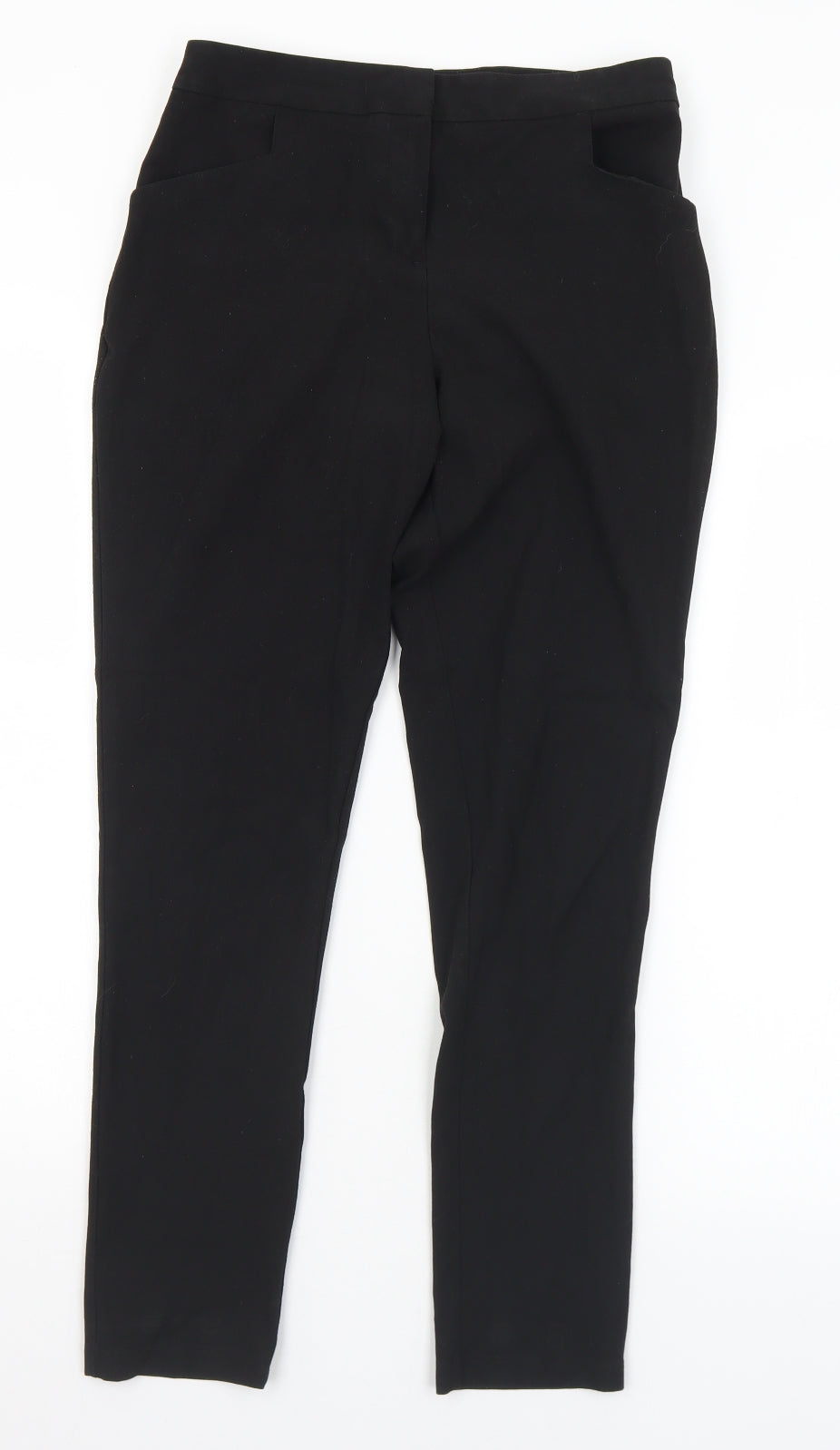George Girls Black  Polyester Chino Trousers Size 13-14 Years  Regular Hook & Eye