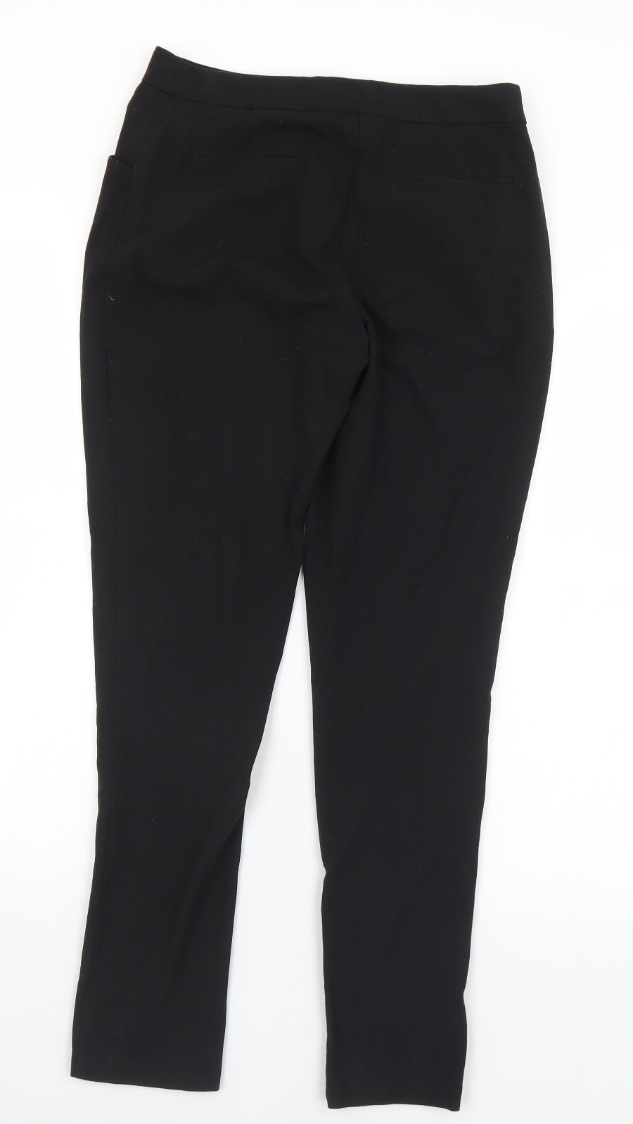 George Girls Black  Polyester Chino Trousers Size 13-14 Years  Regular Hook & Eye