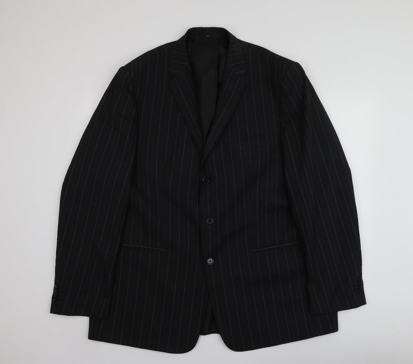 Travelmaster Mens Grey Striped  Jacket  Size 50