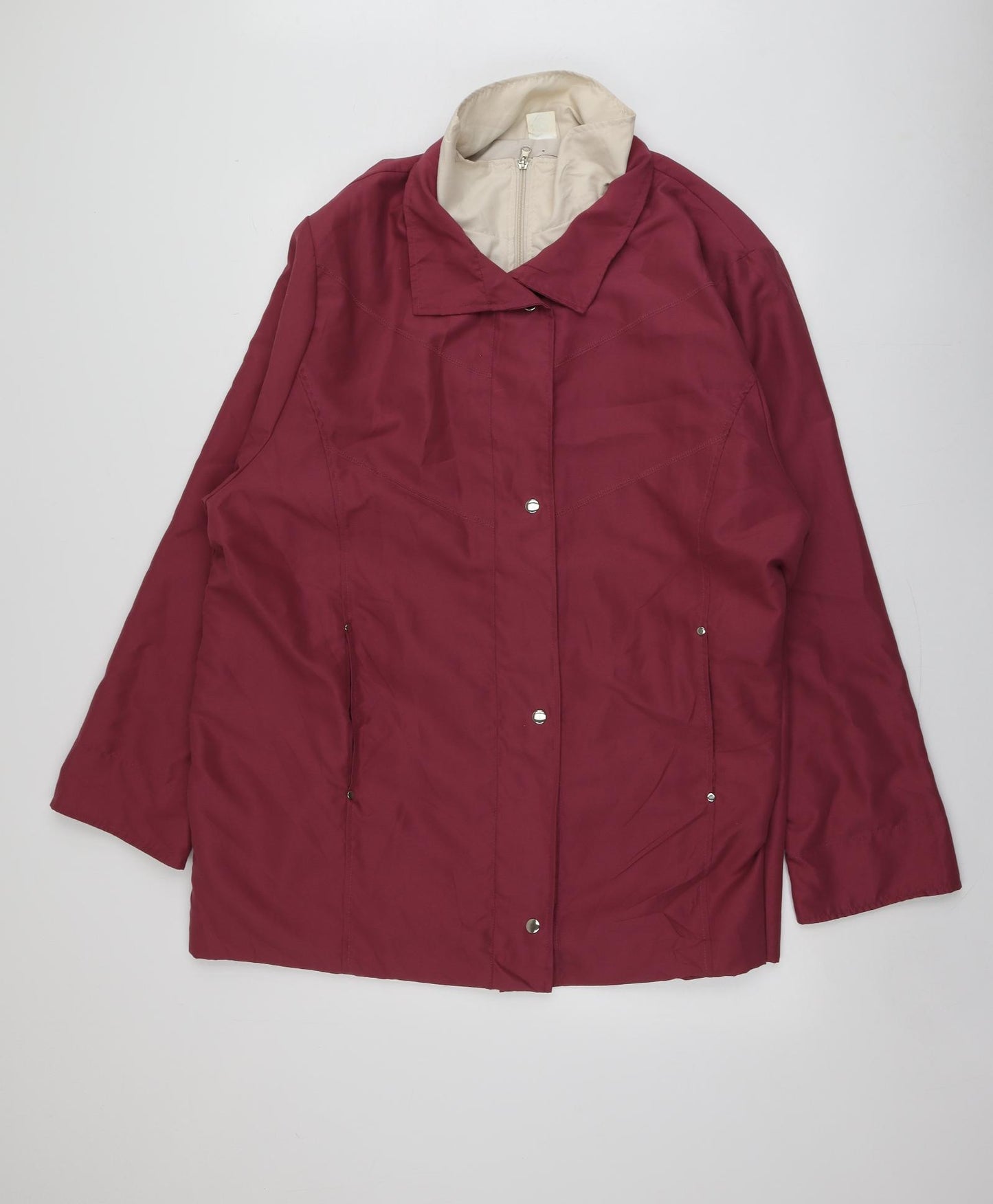 Gabriella Vicenga  Womens Pink   Jacket  Size 24