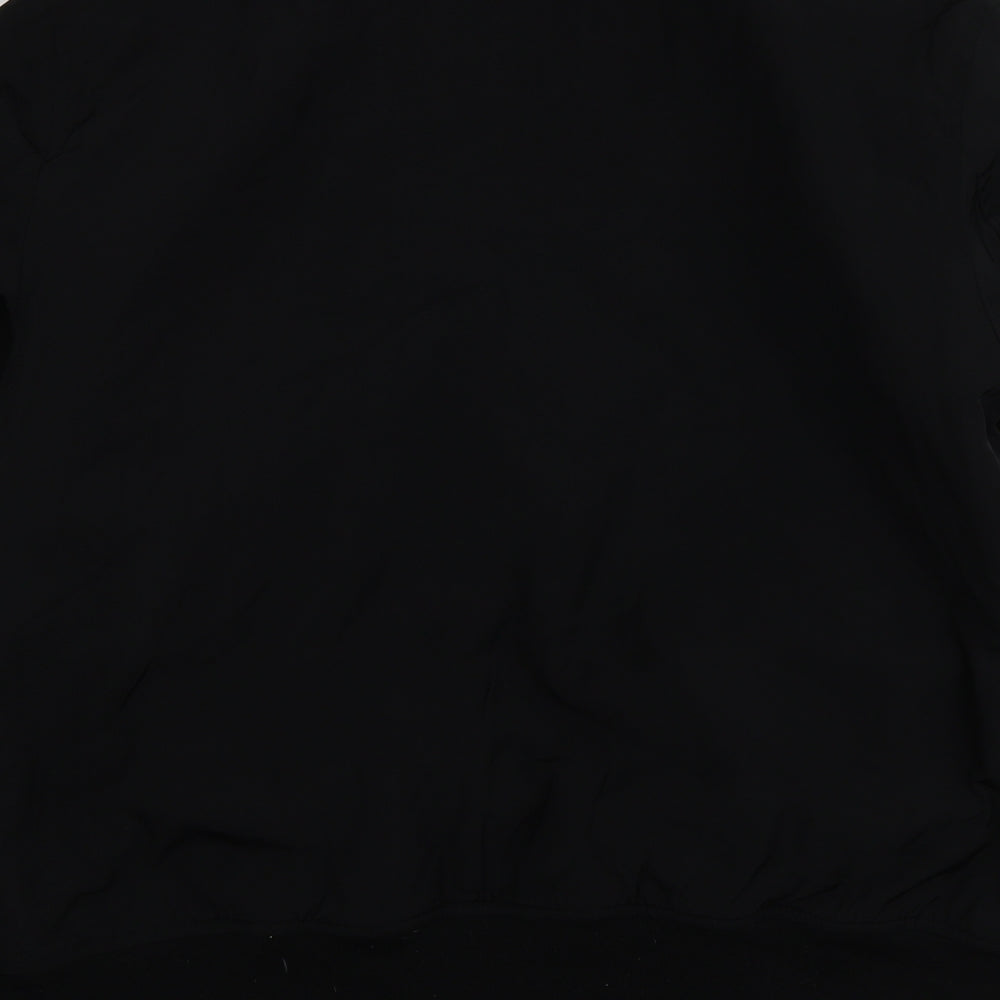 By Very Mens Black   Bomber Jacket Jacket Size XL