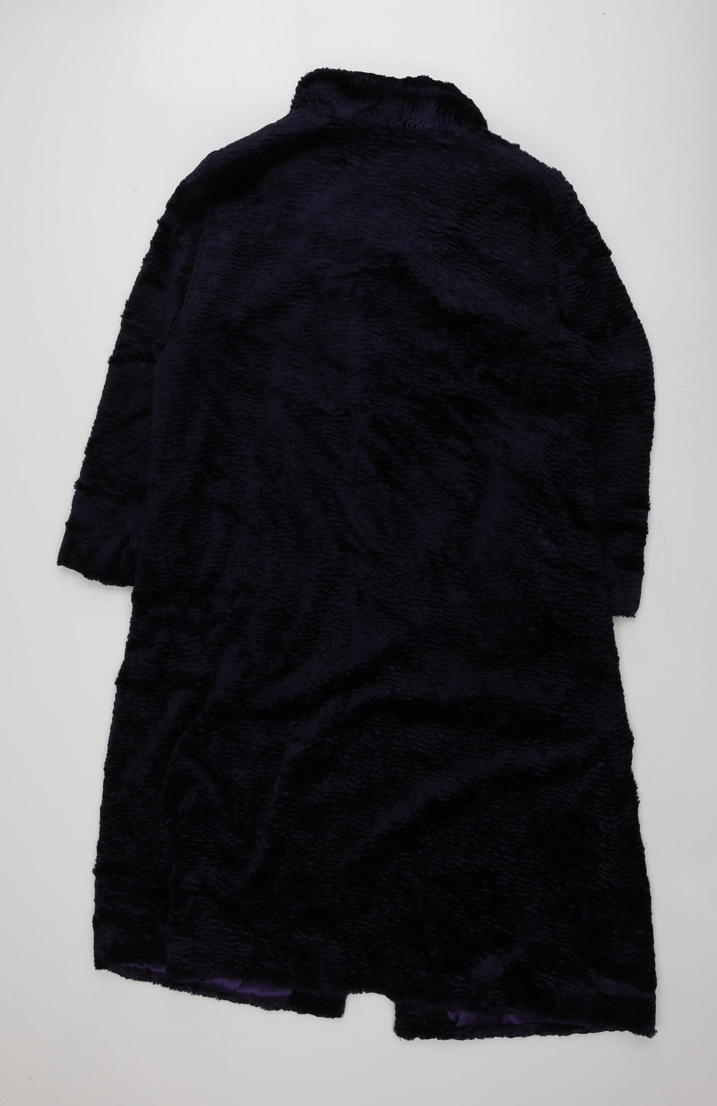 Roman Womens Purple   Overcoat Coat Size XL