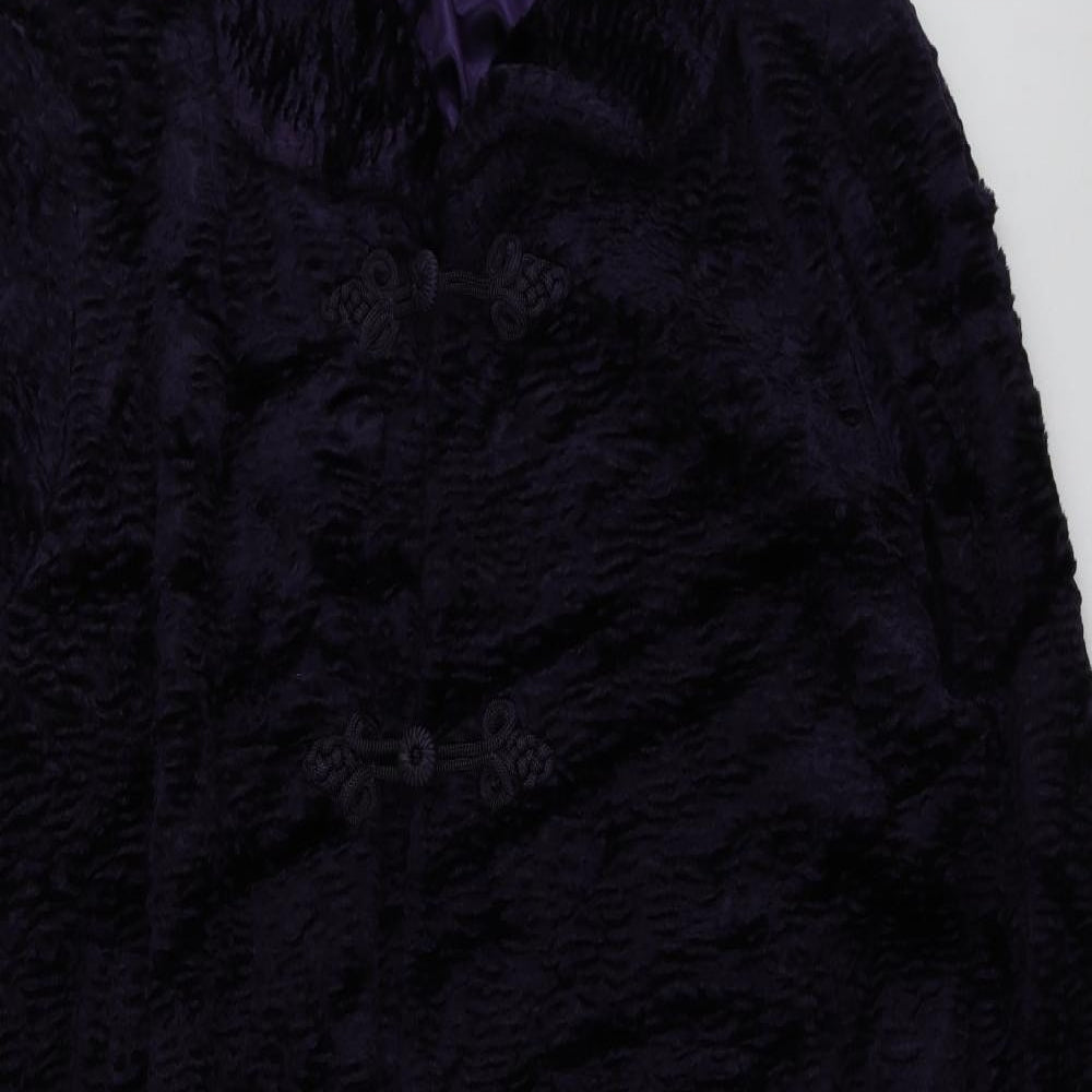 Roman Womens Purple   Overcoat Coat Size XL