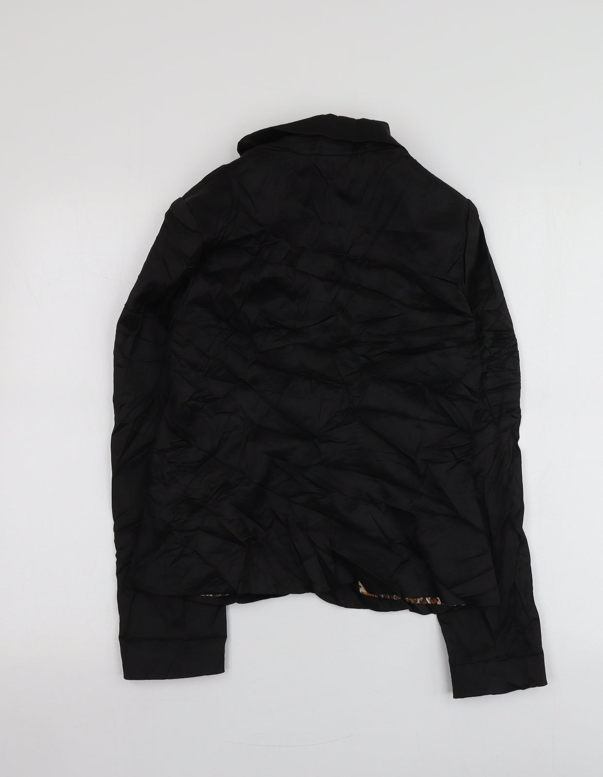 Parisian Womens Black  Cotton Jacket Suit Jacket Size 12