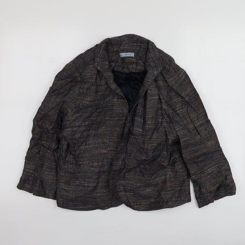 Redherring Womens Purple  Viscose Jacket Suit Jacket Size 16