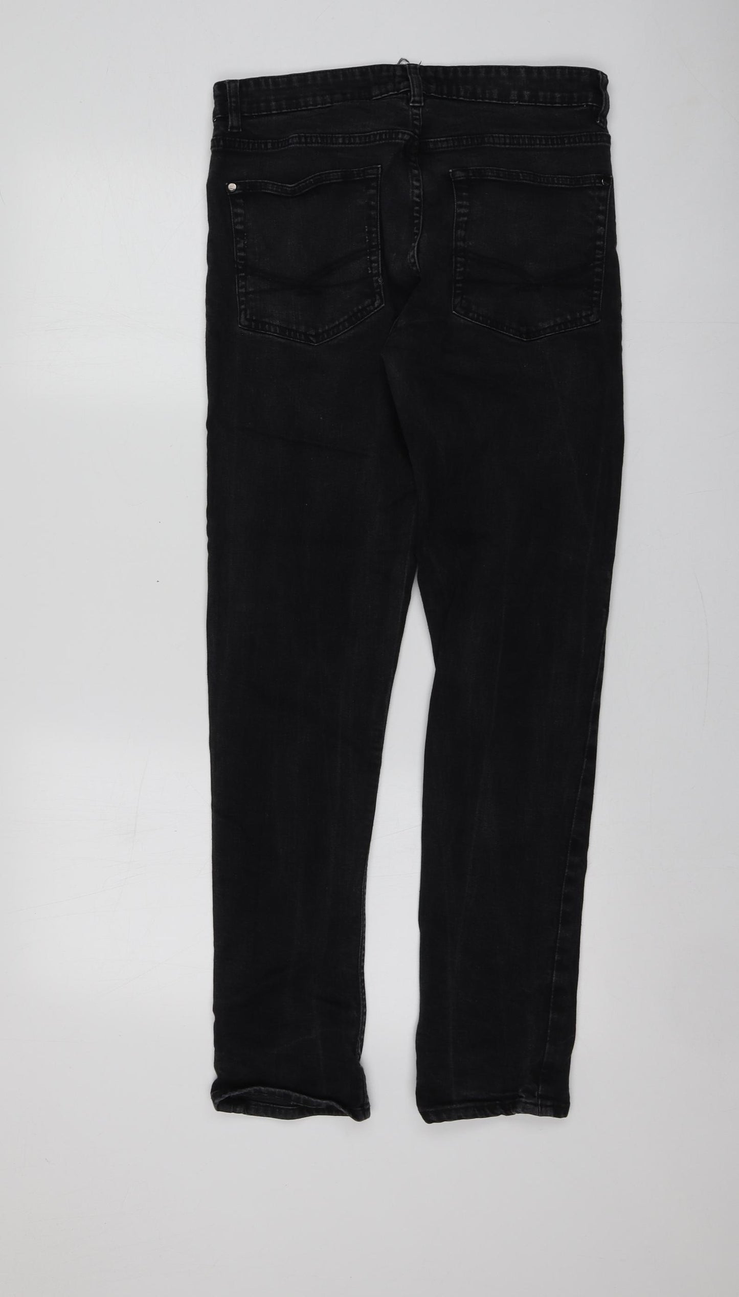 Firetrap Womens Black  Cotton Jegging Jeans Size 34 L30 in Regular