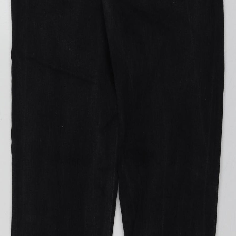 Firetrap Womens Black  Cotton Jegging Jeans Size 34 L30 in Regular