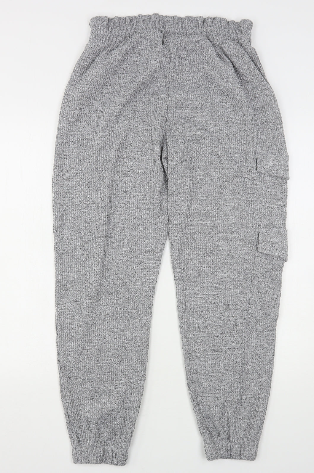 Pep&Co Womens Grey  Polyester Sweatpants Trousers Size 14 L30 in Regular