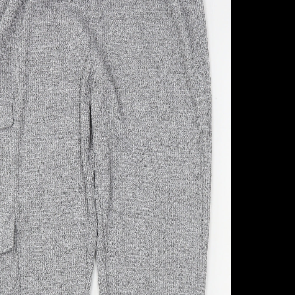 Pep&Co Womens Grey  Polyester Sweatpants Trousers Size 14 L30 in Regular
