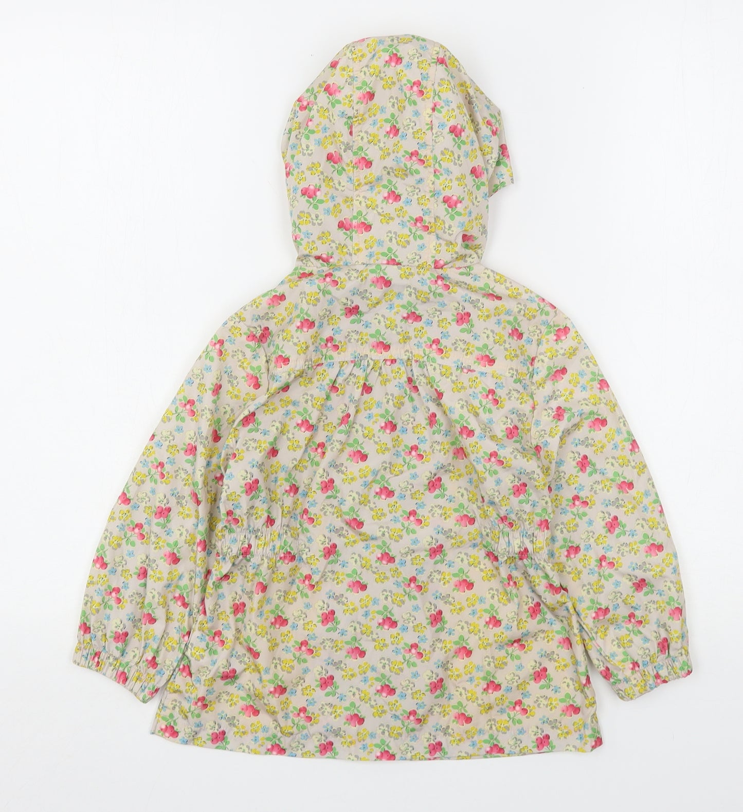 NEXT Girls Multicoloured Floral  Windbreaker Coat Size 4 Years