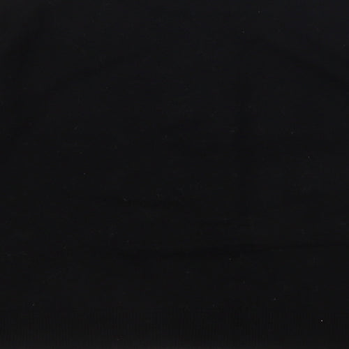 Topshop Womens Black  Viscose Pullover Sweatshirt Size 4