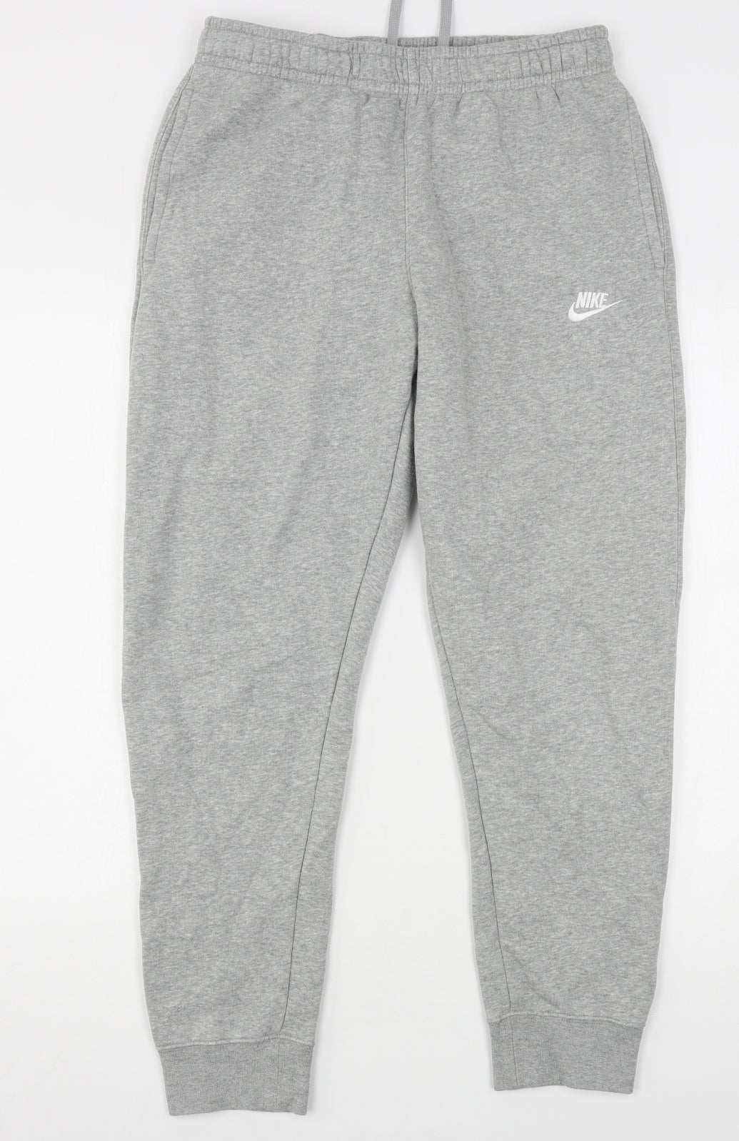 Nike Mens Grey  Cotton Sweatpants Trousers Size M L29 in Regular Drawstring