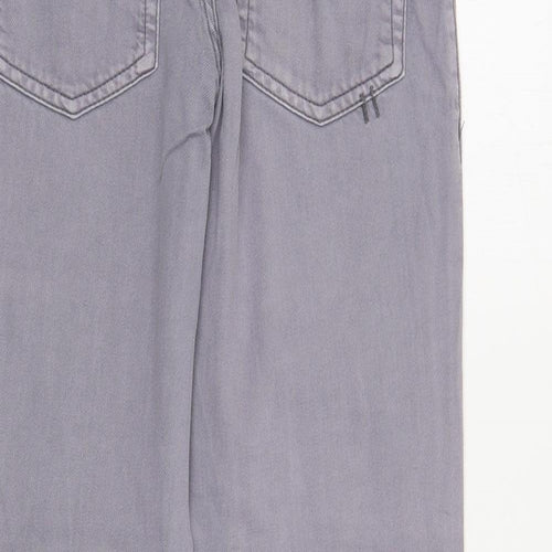 Cherokee Boys Purple  Cotton Straight Jeans Size 9-10 Years  Regular Zip