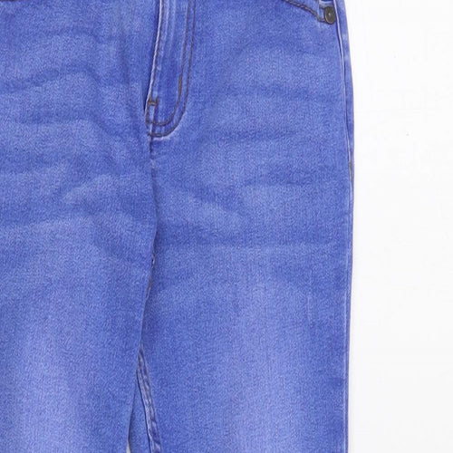Primark Boys Blue  Cotton Skinny Jeans Size 7-8 Years  Regular Zip