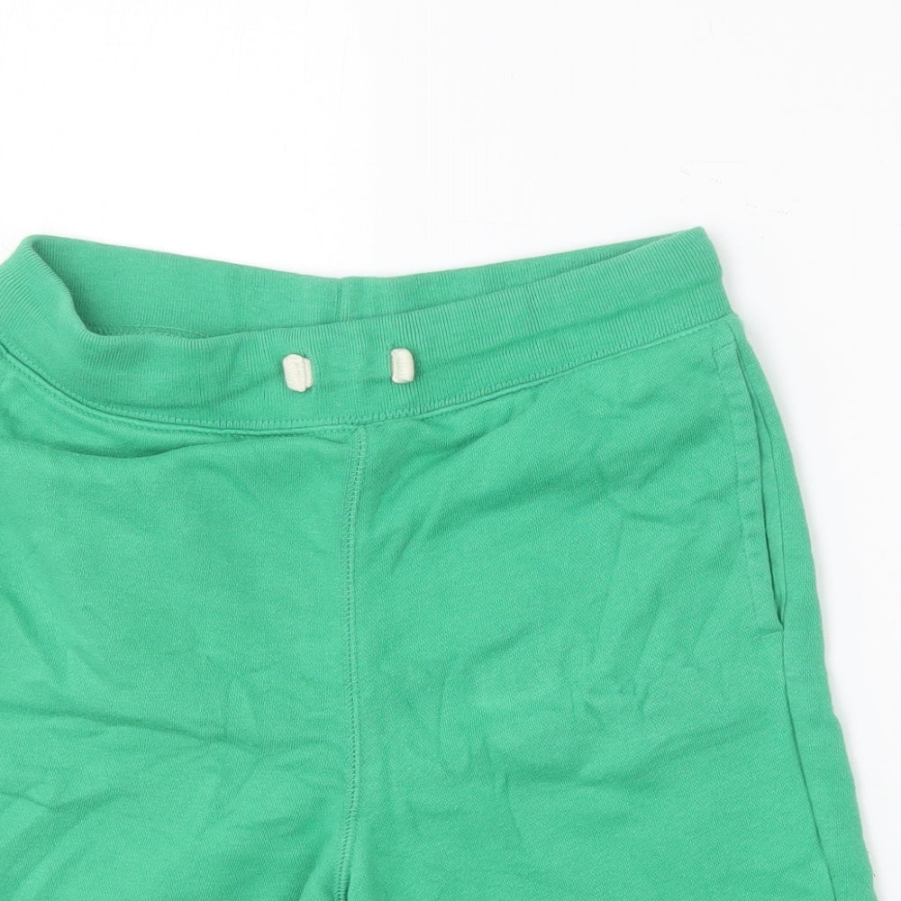 Gap Boys Green  Cotton Sweat Shorts Size L  Regular