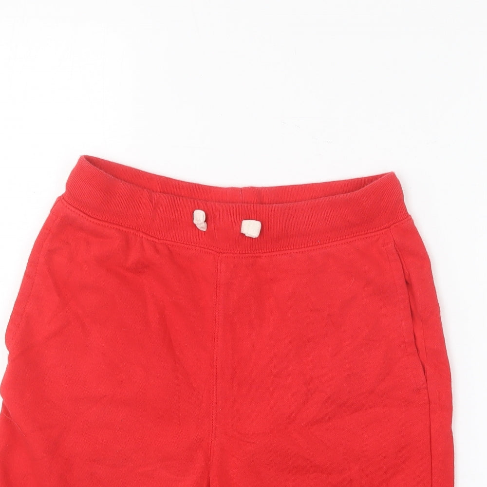 Gap Boys Red  Cotton Sweat Shorts Size L  Regular