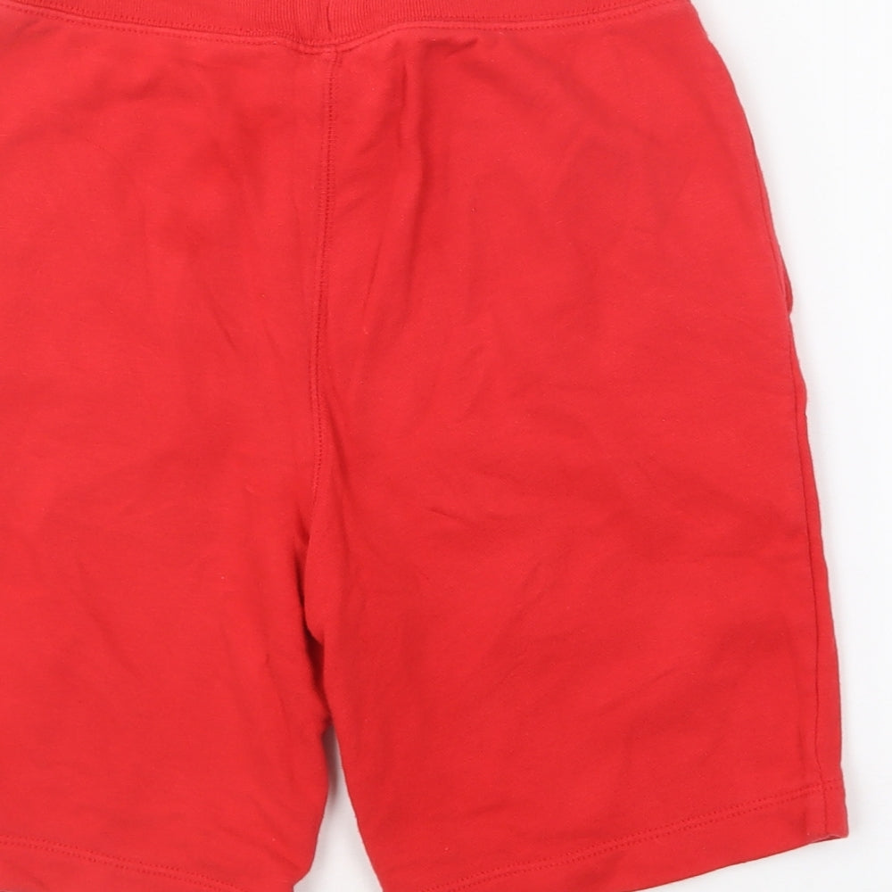 Gap Boys Red  Cotton Sweat Shorts Size L  Regular